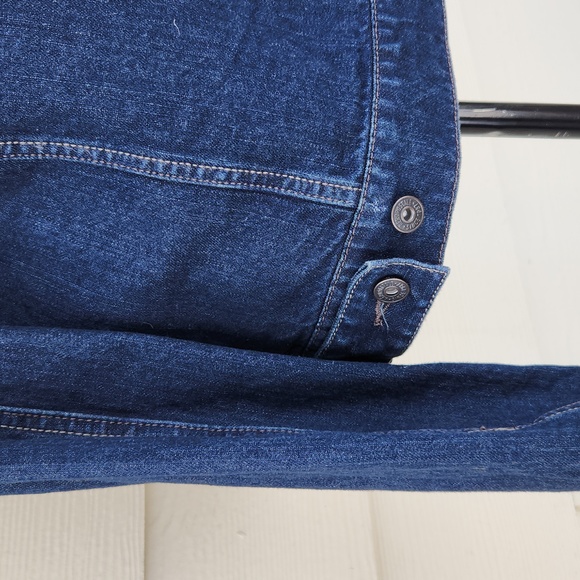 Jean Jacket AEROPOSTALE Dark Blue Wash Denim (Size S) - Picture 10 of 14